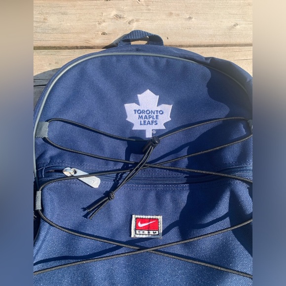 Toronto Maple Leafs Nike Team Backpack - Navy Blue - Kids/Youth Size - Picture 2 of 10